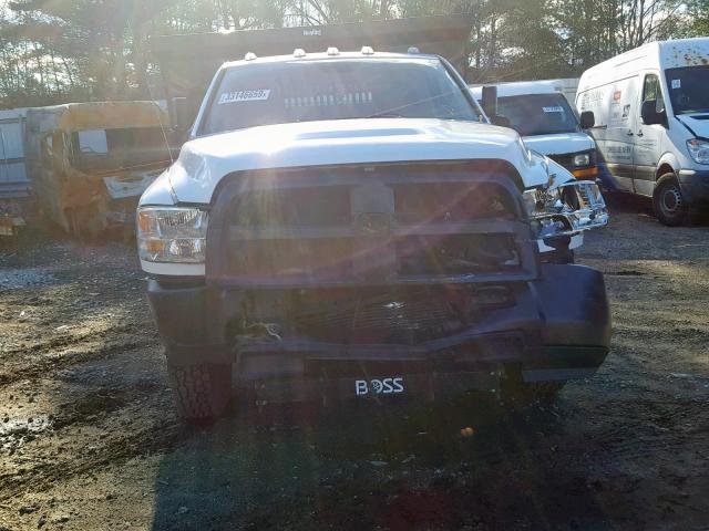 3C7WRTAL1FG637626 - 2015 RAM 3500 WHITE photo 9