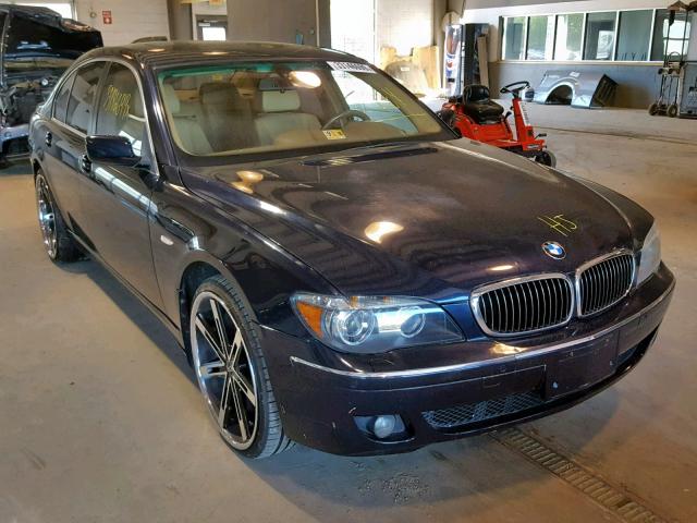 WBAHL83526DT01951 - 2006 BMW 750 I BLUE photo 1