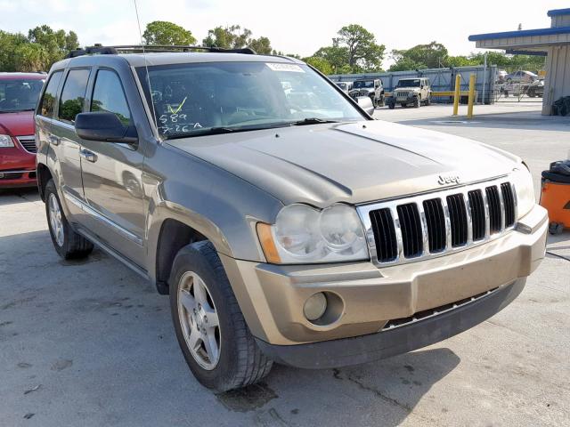 1J4HR58215C673388 - 2005 JEEP GRAND CHER GOLD photo 1