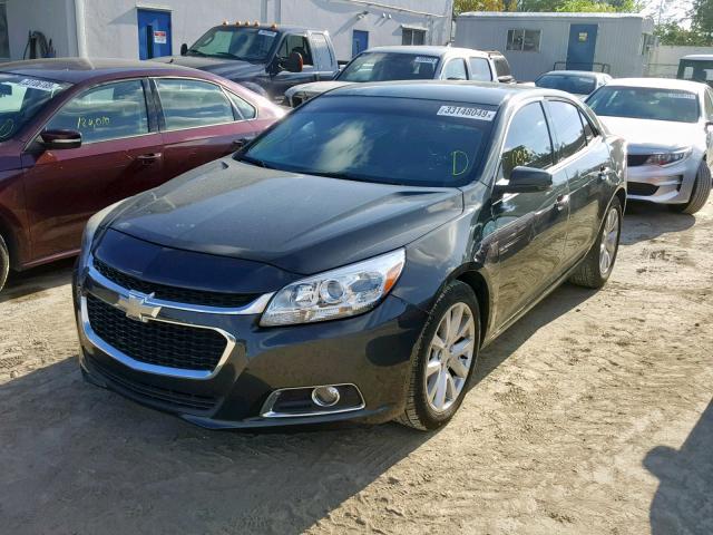 1G11H5SL8EF234305 - 2014 CHEVROLET MALIBU LTZ GRAY photo 2