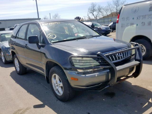 JTJHF10U430295485 - 2003 LEXUS RX 300 BLACK photo 1