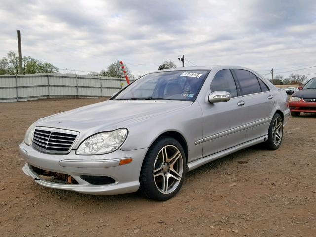 WDBNG70J36A484301 - 2006 MERCEDES-BENZ S 430 SILVER photo 2