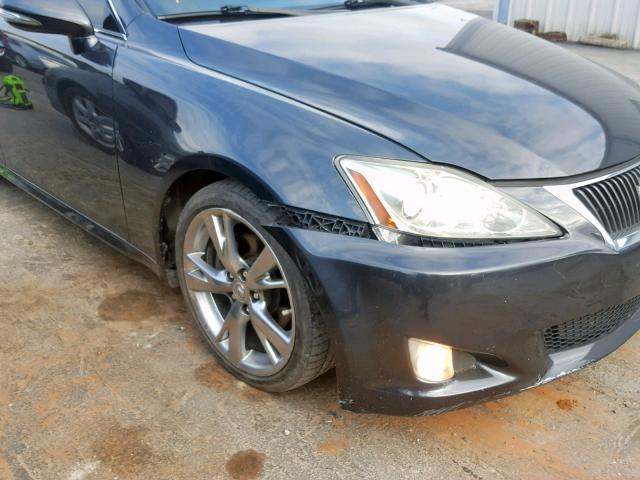 JTHBF5C2XA5121493 - 2010 LEXUS IS 250 GREEN photo 9