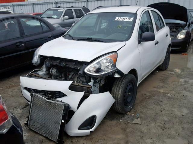 3N1CK3CP6FL239665 - 2015 NISSAN MICRA WHITE photo 2