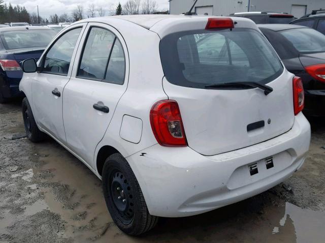 3N1CK3CP6FL239665 - 2015 NISSAN MICRA WHITE photo 3