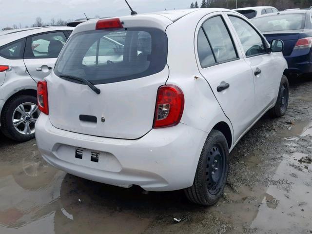 3N1CK3CP6FL239665 - 2015 NISSAN MICRA WHITE photo 4