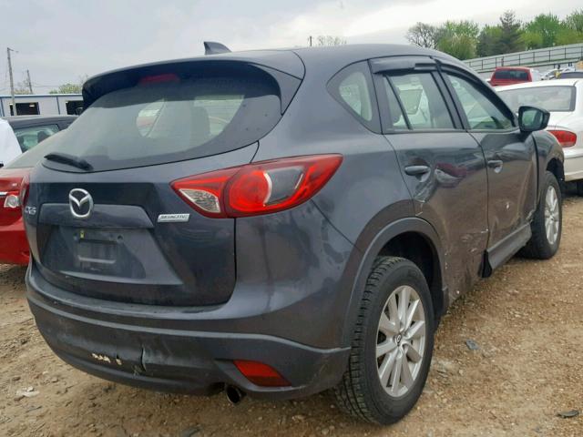 JM3KE2BEXE0359532 - 2014 MAZDA CX-5 SPORT CHARCOAL photo 4