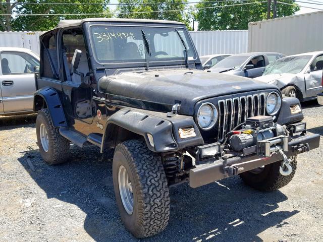 1J4FY29P2VP492313 - 1997 JEEP WRANGLER / BLACK photo 1