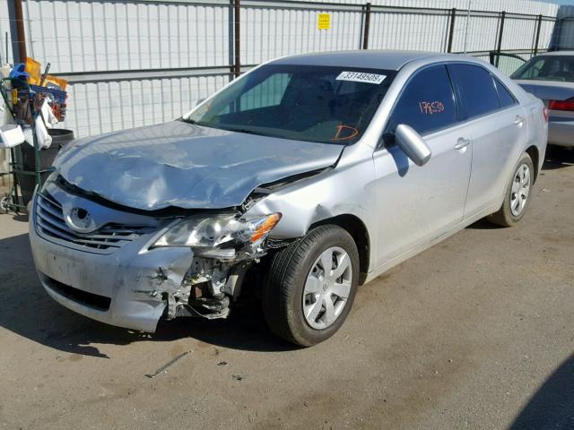4T1BE46K37U523134 - 2007 TOYOTA CAMRY NEW SILVER photo 2