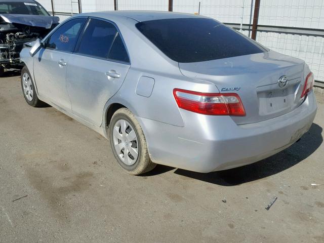 4T1BE46K37U523134 - 2007 TOYOTA CAMRY NEW SILVER photo 3
