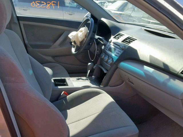 4T1BE46K37U523134 - 2007 TOYOTA CAMRY NEW SILVER photo 5
