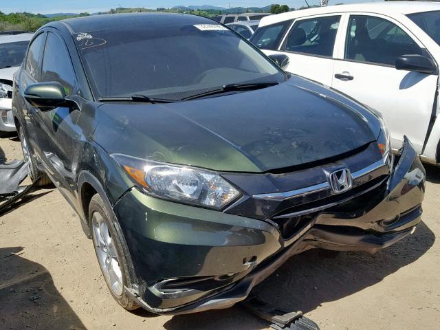 3CZRU5H50GM736852 - 2016 HONDA HR-V EX GREEN photo 1