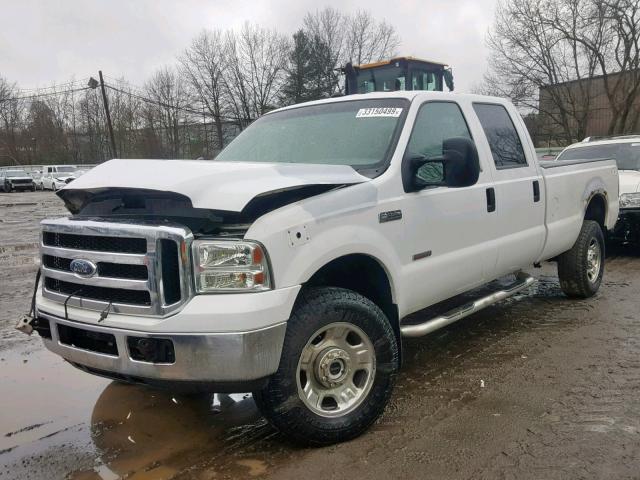 1FTWW31P97EA55579 - 2007 FORD F350 SRW S WHITE photo 2