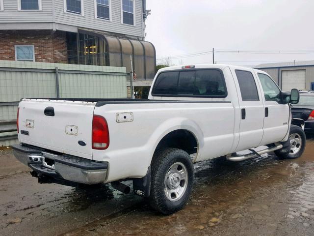 1FTWW31P97EA55579 - 2007 FORD F350 SRW S WHITE photo 4