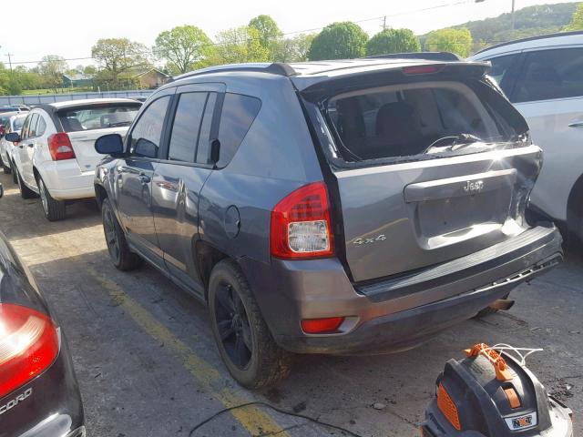 1J4NF1FB0BD212289 - 2011 JEEP COMPASS SP Сұр фото 3