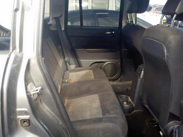 1J4NF1FB0BD212289 - 2011 JEEP COMPASS SP Сұр фото 6