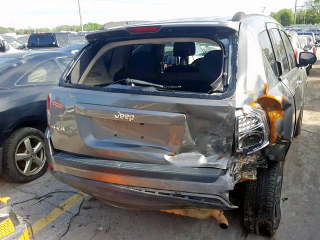 1J4NF1FB0BD212289 - 2011 JEEP COMPASS SP Сұр фото 9