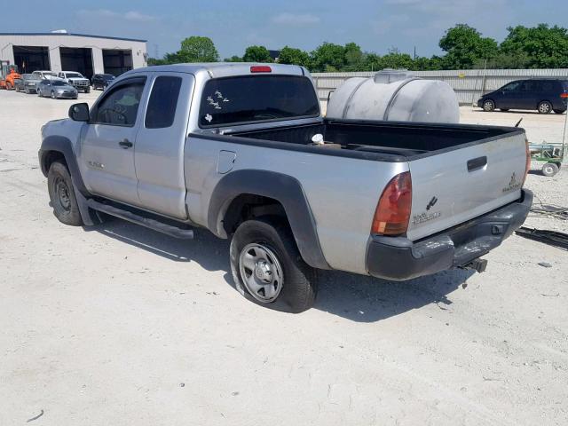 5TFTX4GN0DX026791 - 2013 TOYOTA TACOMA PRE SILVER photo 3