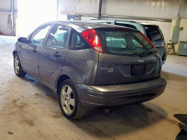 1FAHP37N37W345179 - 2007 FORD FOCUS ZX5 GRAY photo 3