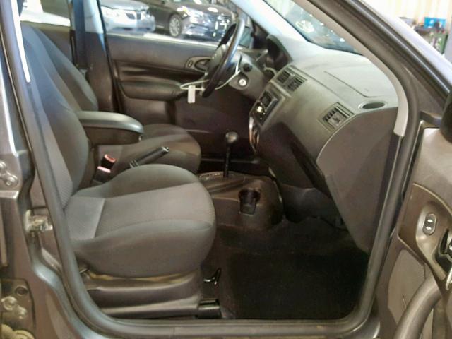 1FAHP37N37W345179 - 2007 FORD FOCUS ZX5 GRAY photo 5