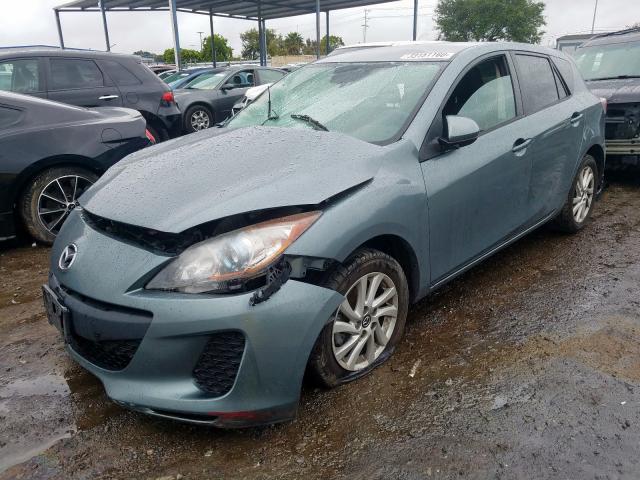 JM1BL1LP8D1776116 - 2013 MAZDA 3 I  photo 2