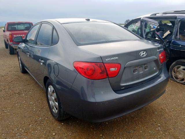 KMHDU46D38U275854 - 2008 HYUNDAI ELANTRA GLS  photo 3