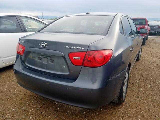 KMHDU46D38U275854 - 2008 HYUNDAI ELANTRA GLS  photo 4