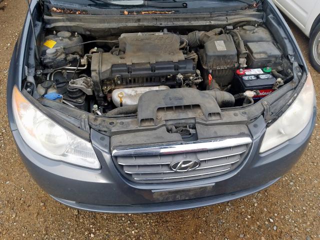 KMHDU46D38U275854 - 2008 HYUNDAI ELANTRA GLS  photo 7