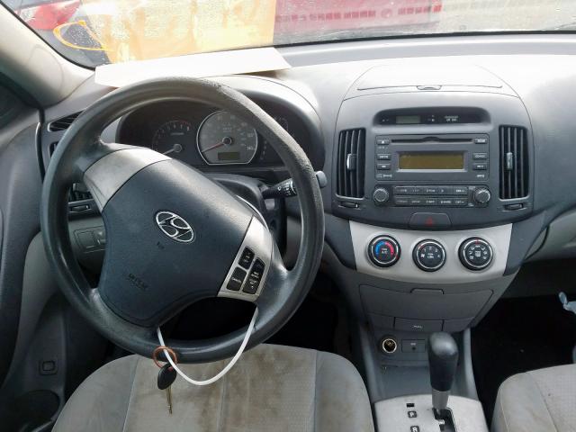 KMHDU46D38U275854 - 2008 HYUNDAI ELANTRA GLS  photo 9