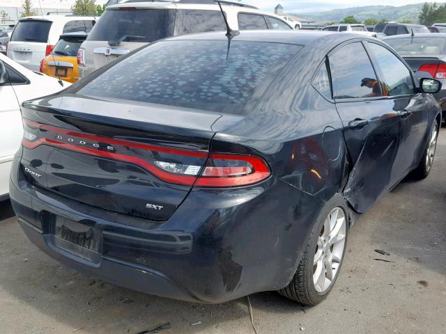 1C3CDFBA9DD194587 - 2013 DODGE DART SXT BLACK photo 4