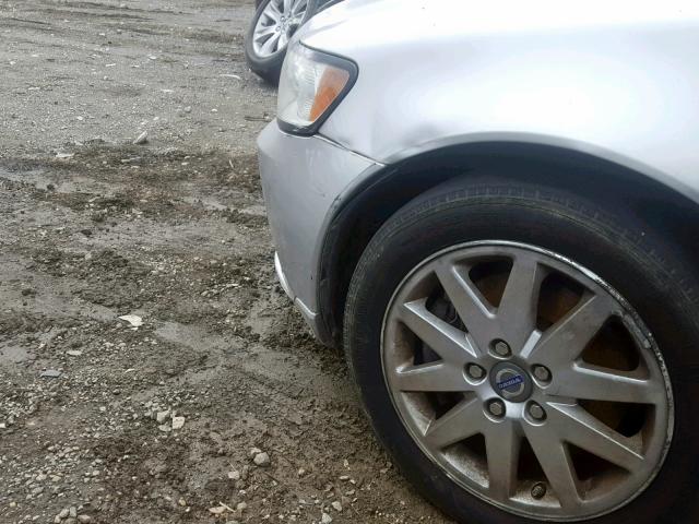 YV1MS390282377827 - 2008 VOLVO S40 2.4I GRAY photo 10