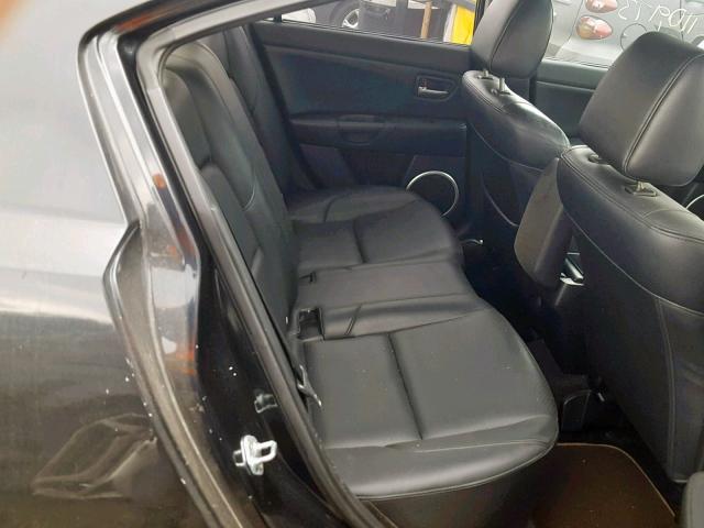 JM1BK323741163904 - 2004 MAZDA 3 S BLACK photo 6