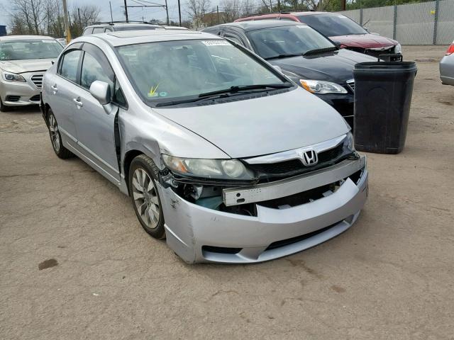 2HGFA1F95BH506510 - 2011 HONDA CIVIC EXL SILVER photo 1