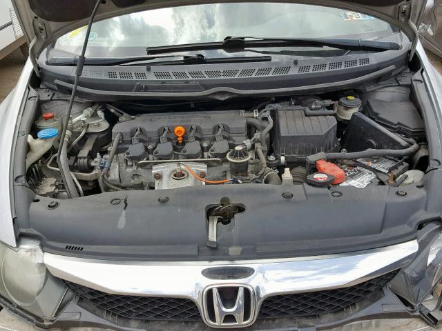 2HGFA1F95BH506510 - 2011 HONDA CIVIC EXL SILVER photo 7