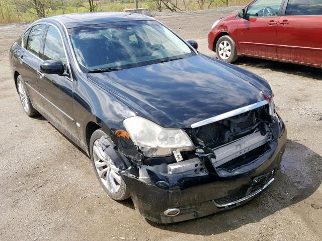 JNKAY01F68M650874 - 2008 INFINITI M35 BASE BLACK photo 1