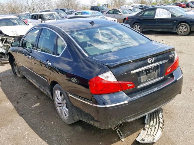 JNKAY01F68M650874 - 2008 INFINITI M35 BASE BLACK photo 3