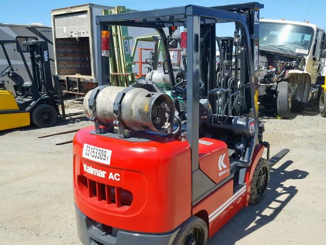 586669A - 2007 KALMAR FORKLIFT RED photo 4