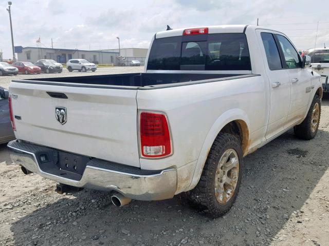 1C6RR6JT5HS582130 - 2017 RAM 1500 LARAM WHITE photo 4