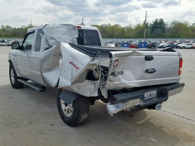 1FTLR4FE6APA54375 - 2010 FORD RANGER SUP SILVER photo 3