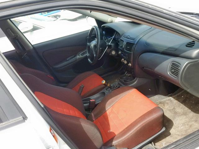 3N1AB51A82L728693 - 2002 NISSAN SENTRA SE- WHITE photo 5