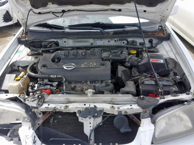 3N1AB51A82L728693 - 2002 NISSAN SENTRA SE- WHITE photo 7