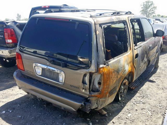 5LMFU28R11LJ27961 - 2001 LINCOLN NAVIGATOR 金色 照片 4