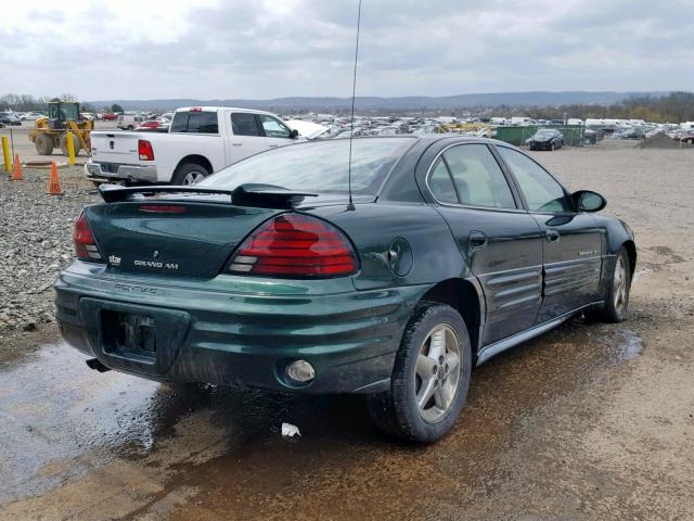 1G2NF52E32M619007 - 2002 PONTIAC GRAND AM S GREEN photo 4