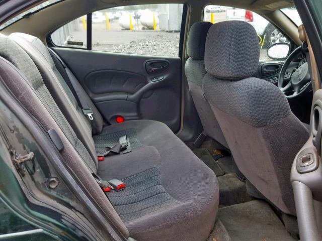 1G2NF52E32M619007 - 2002 PONTIAC GRAND AM S GREEN photo 6