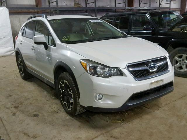 JF2GPAGCXE8261405 - 2014 SUBARU XV CROSSTR WHITE photo 1