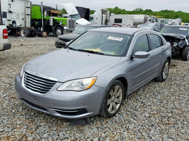 1C3CCBBB0DN714318 - 2013 CHRYSLER 200 TOURIN SILVER photo 2