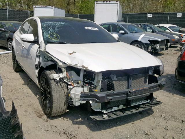 KNALN4D74E5153484 - 2014 KIA CADENZA PR WHITE photo 1