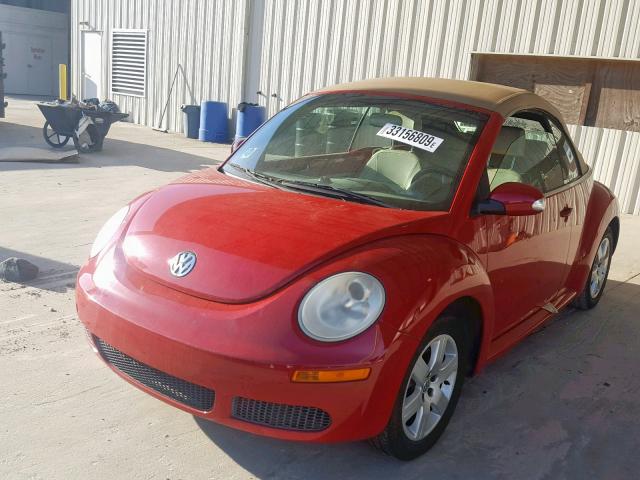 3VWRF31Y57M419140 - 2007 VOLKSWAGEN NEW BEETLE Rot Foto 2