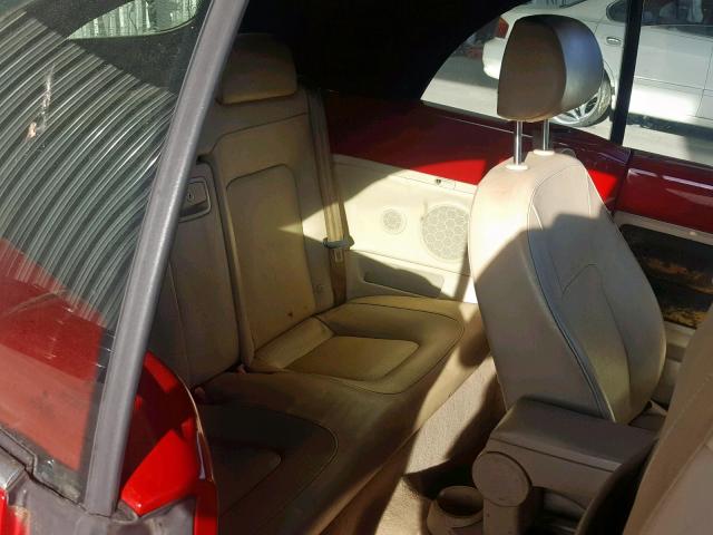 3VWRF31Y57M419140 - 2007 VOLKSWAGEN NEW BEETLE Rot Foto 6