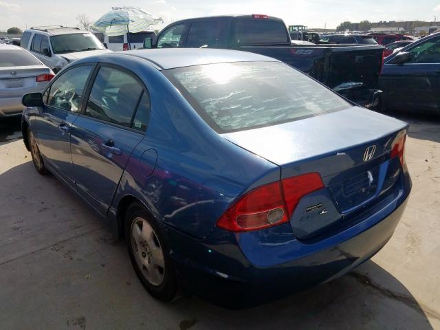 1HGFA16578L077301 - 2008 HONDA CIVIC LX  photo 3